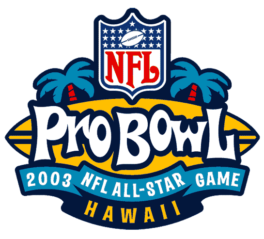 Pro Bowl 2003 Logo iron on paper